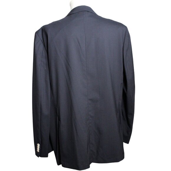 PAL ZILERI Concert SZ 46L Black Wool Sport Jacket Blazer Made in Italy - Picture 2 of 12